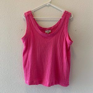 Loft Hot Pink Tank, L